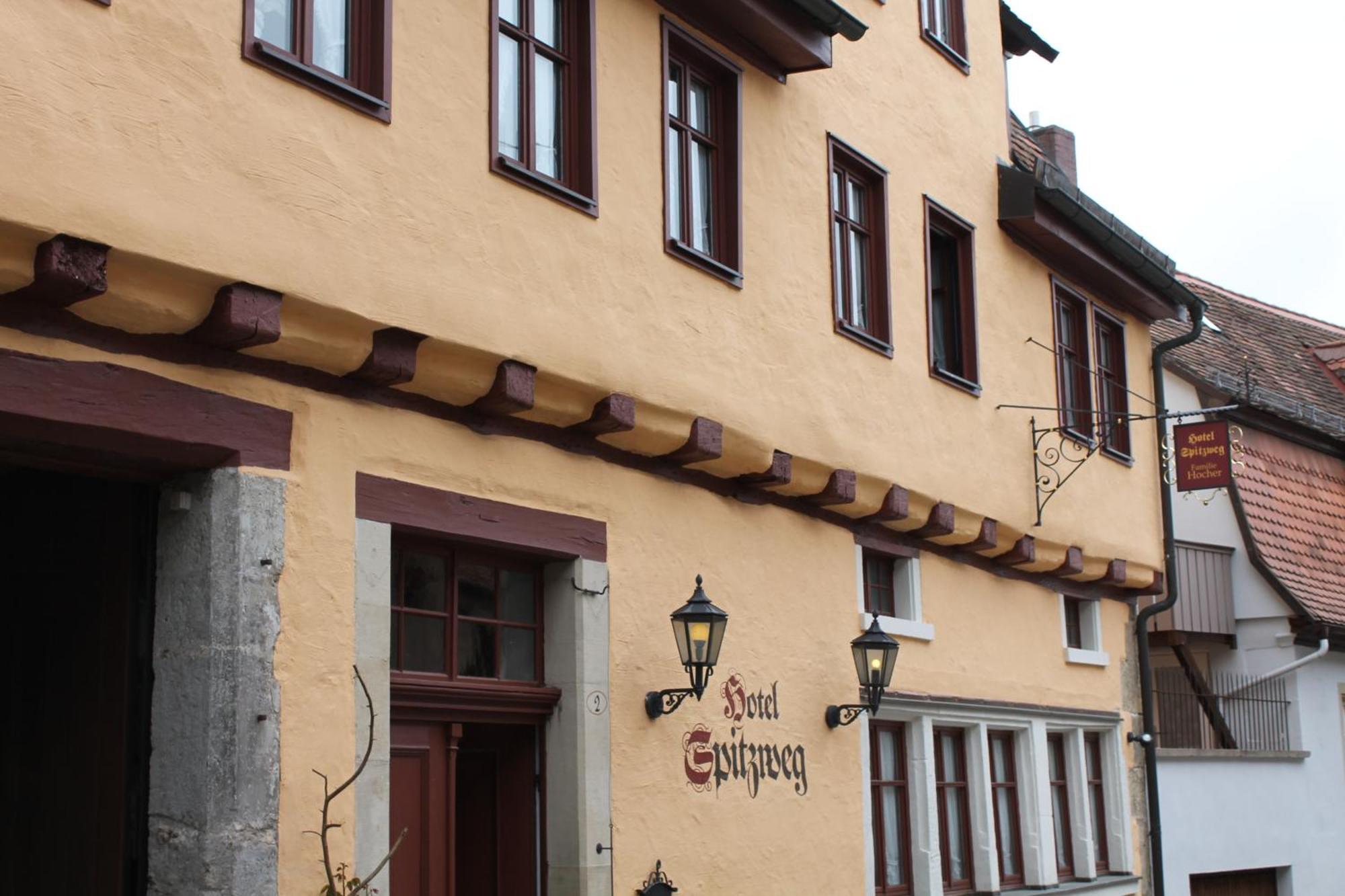 Hotel Spitzweg Rothenburg ob der Tauber Dış mekan fotoğraf