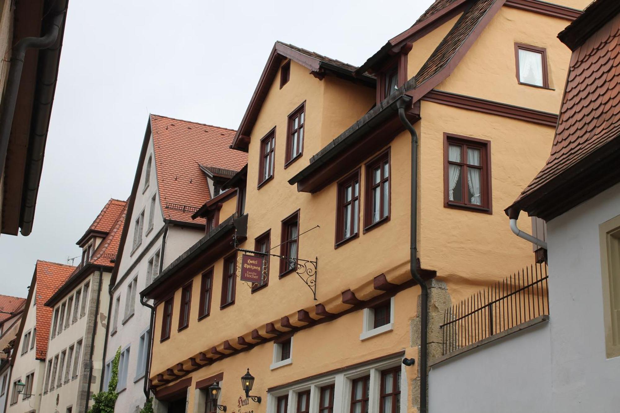 Hotel Spitzweg Rothenburg ob der Tauber Dış mekan fotoğraf